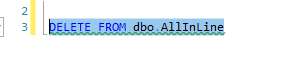 Is There a Failsafe for F5? – No Column Name